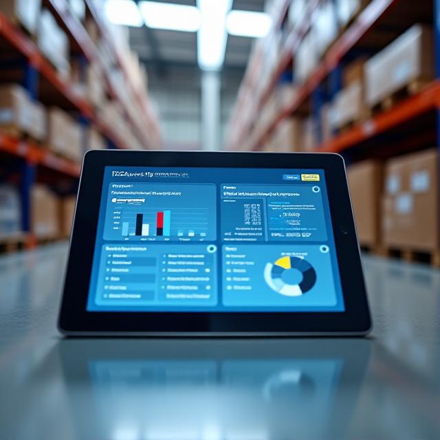 Inventory management software interface