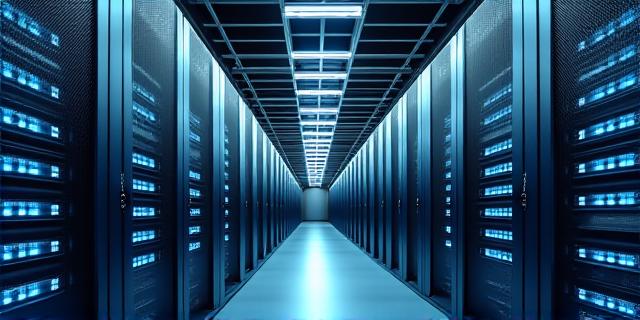 Secure distribution center server room